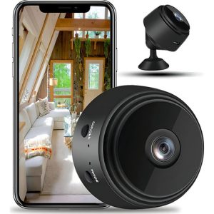 Mini Cámara Espía Inalámbrica Wifi Kimhi 1080p Visión Nocturna Interior