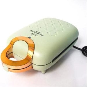 Waflera Y Sanduchera Renahouse Ceramica Antiadherente 2 En 1 Verde