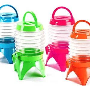 Garrafa Dispensador De Agua Bebidas Plegable Portátil 5.5l Agua