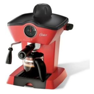 Cafetera De Vapor Para Expresso Y Cappuccino Roja Rojo