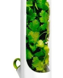 Recipiente Conservador Hierbas O Especias Nevera Contenedor Blanco