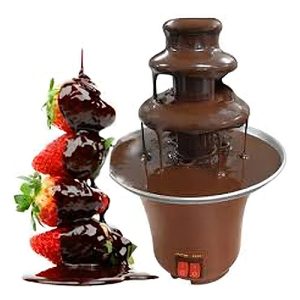 Mini Máquina Eléctrica Fondi Cascata Para Fondue De Chocolate,
