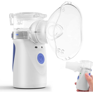 Nebulizador Ultrasónico Portátil Blanco Inalámbrico Con USB Rgv