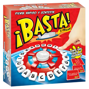Juego De Mesa Basta Agilidad Mental Interactivo Palabras