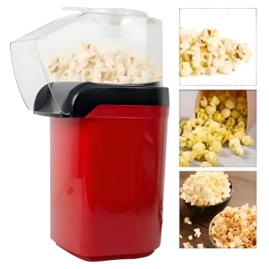 Crispetera Eléctrica Mini Joy Aire Caliente Sin Aceite Rojo 1200W